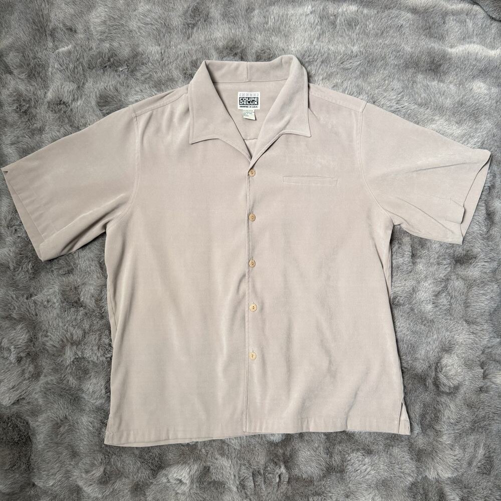 Coupe de Lux 1990s Vintage Button-Down Shirt Size Large